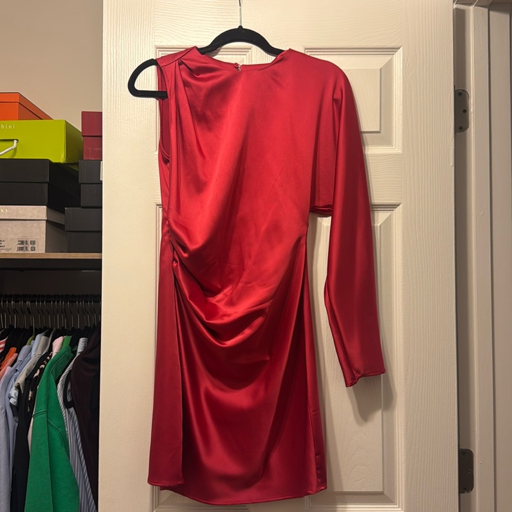 Zara women’s red dress size S